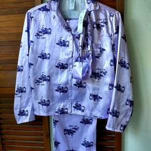Justice Satin pajamas